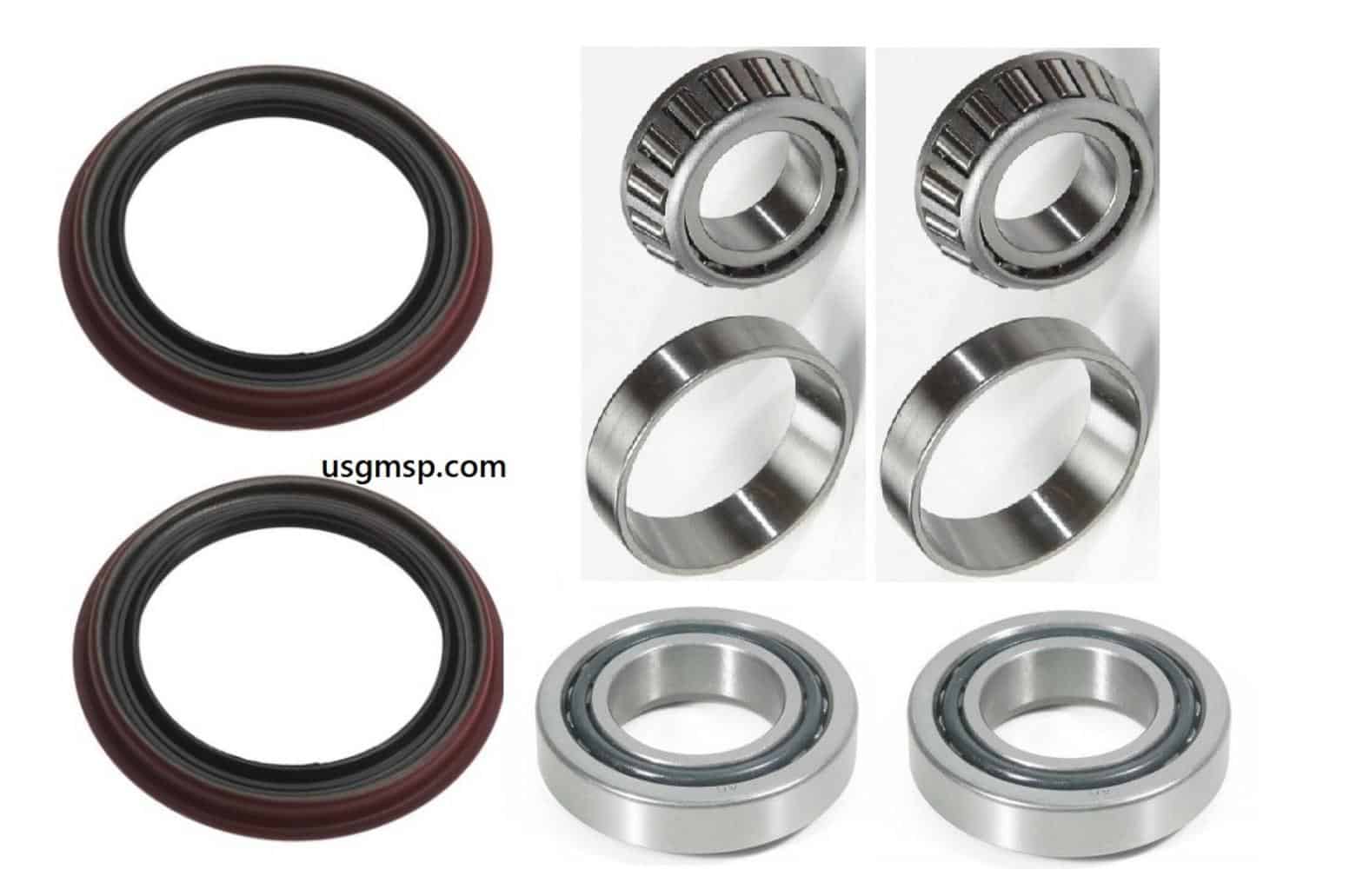 Wheel Bearing & Seal Kit: 79-81F Disc Front